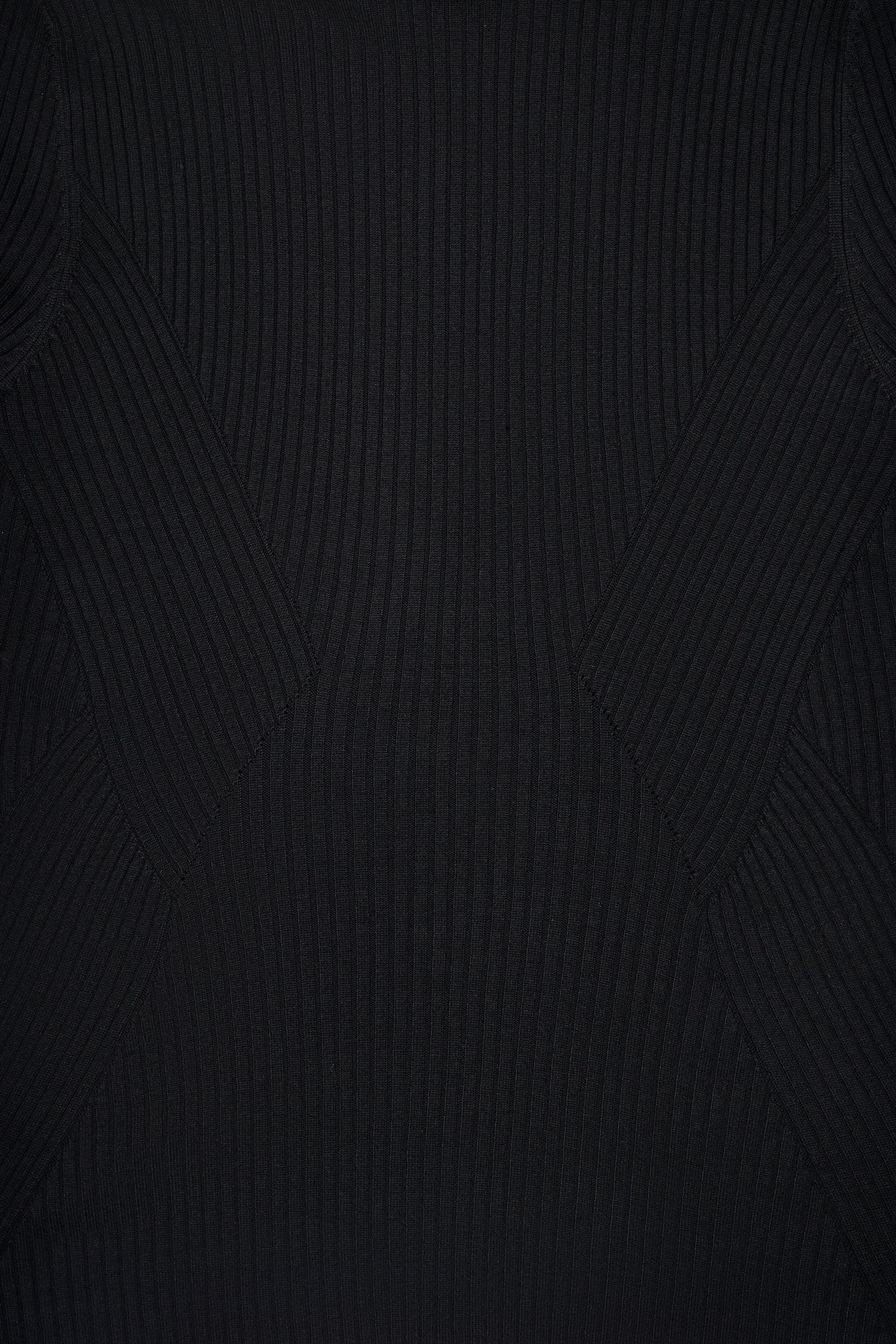 Black Bella Roll Neck Sweater