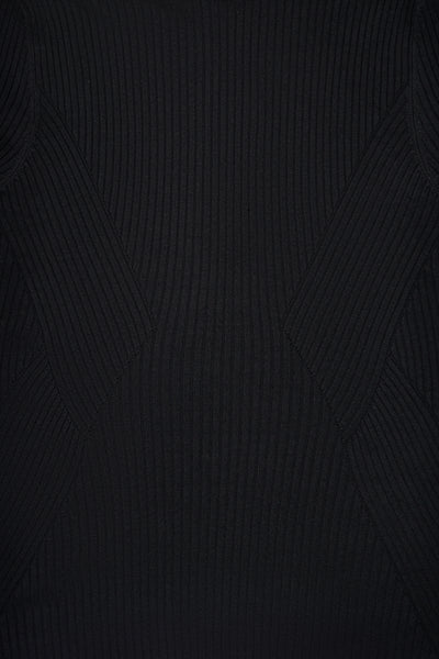 Black Bella Roll Neck Sweater