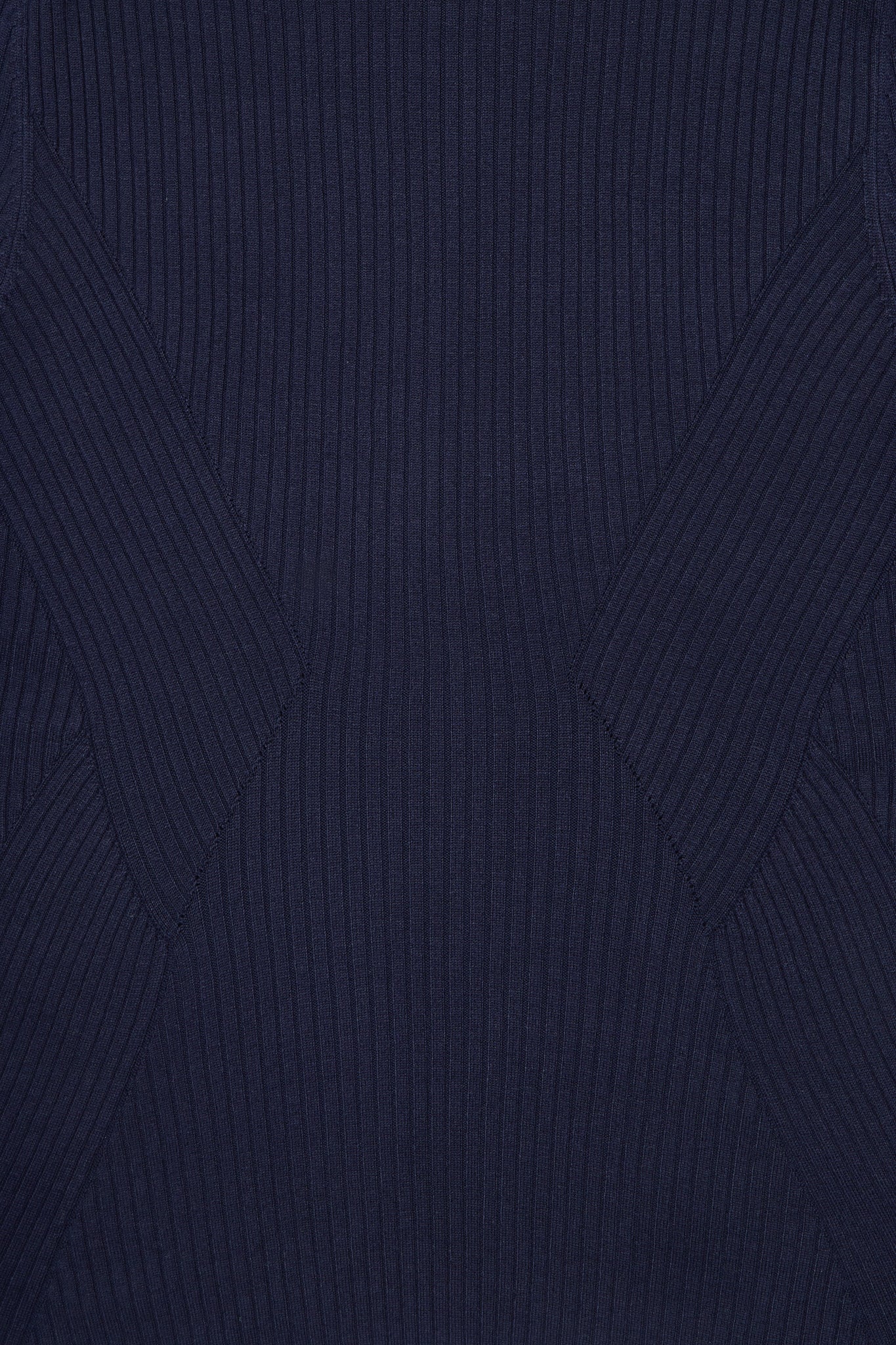 Navy Bella Roll Neck Sweater