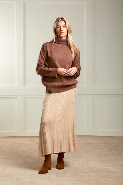 Casual Sweater - Cocoa Brown