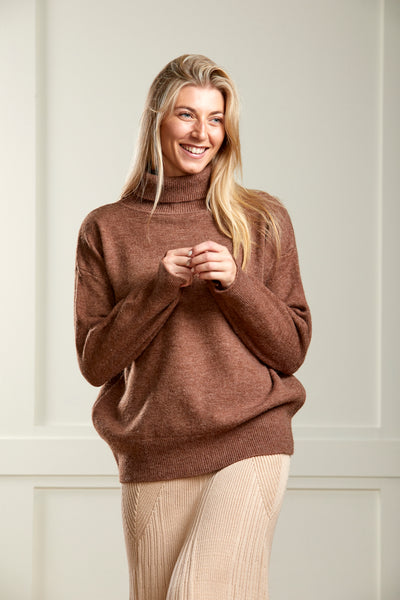 Casual Sweater - Cocoa Brown