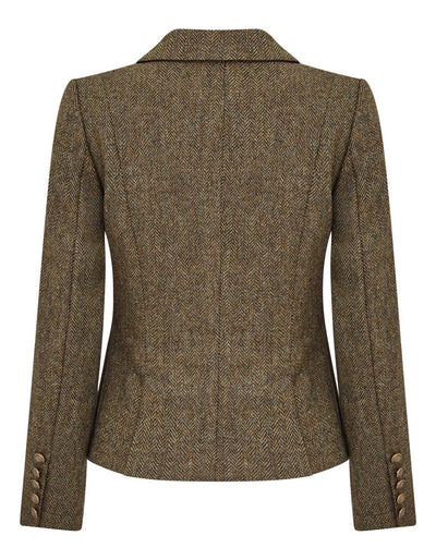 Kensington - Green Herringbone Tweed Jacket