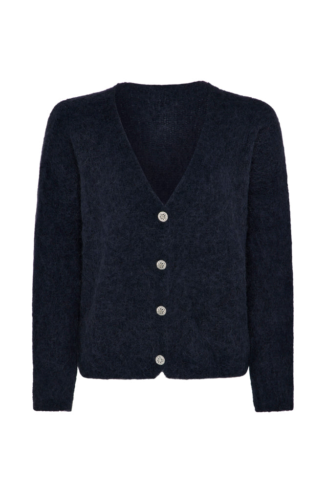 Ink Navy Alpaca Cardigan - 50% OFF