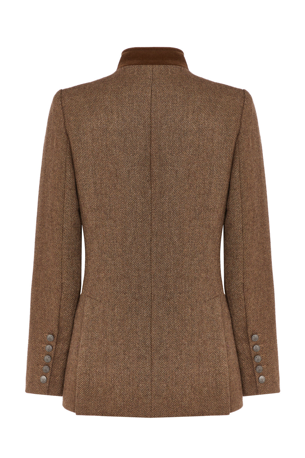 Newbury Fawn Jacket - Wool With Velvet Trims