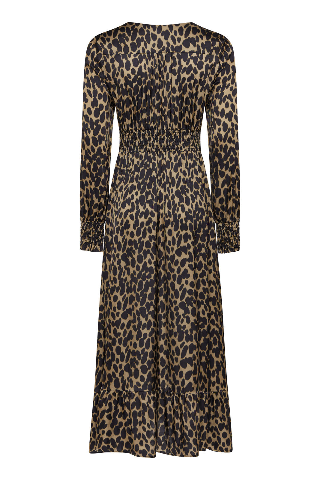 Sophie Boho Maxi Dress Leopard Print 55% OFF