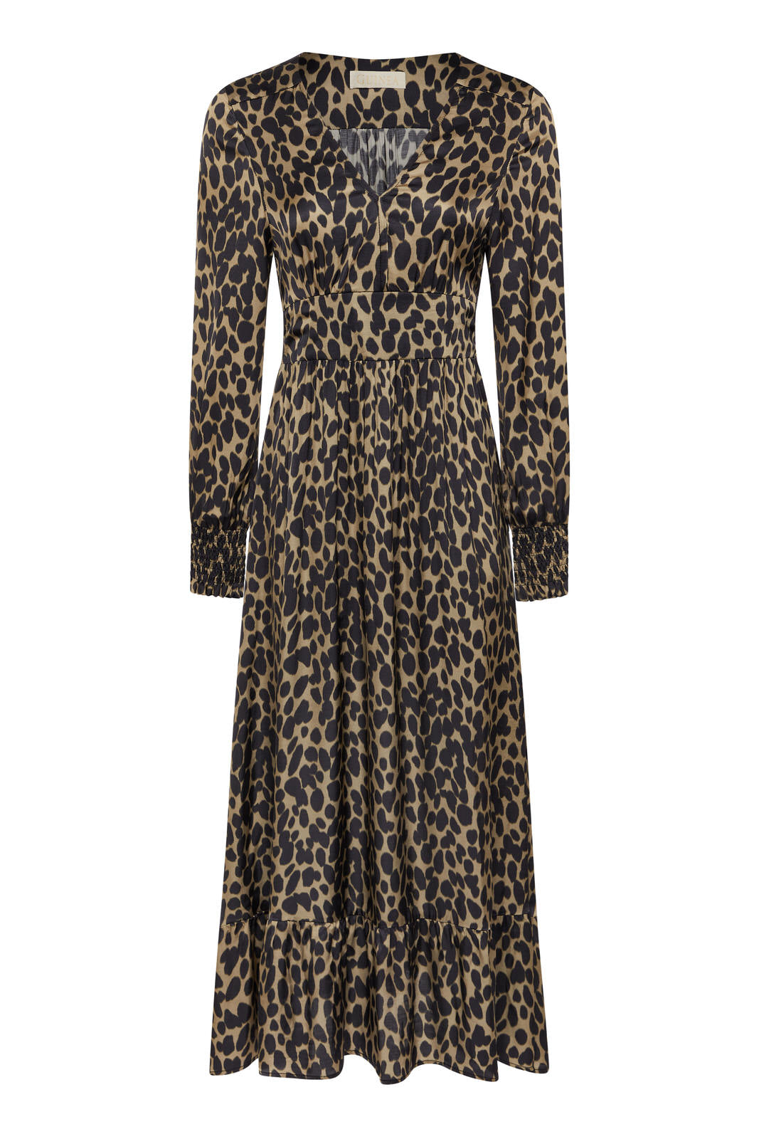 Sophie - Boho Maxi Dress - Leopard Print - 50% OFF