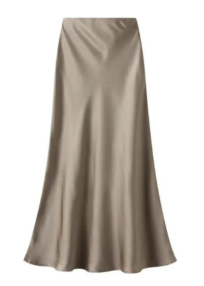 Taupe Slip Skirt