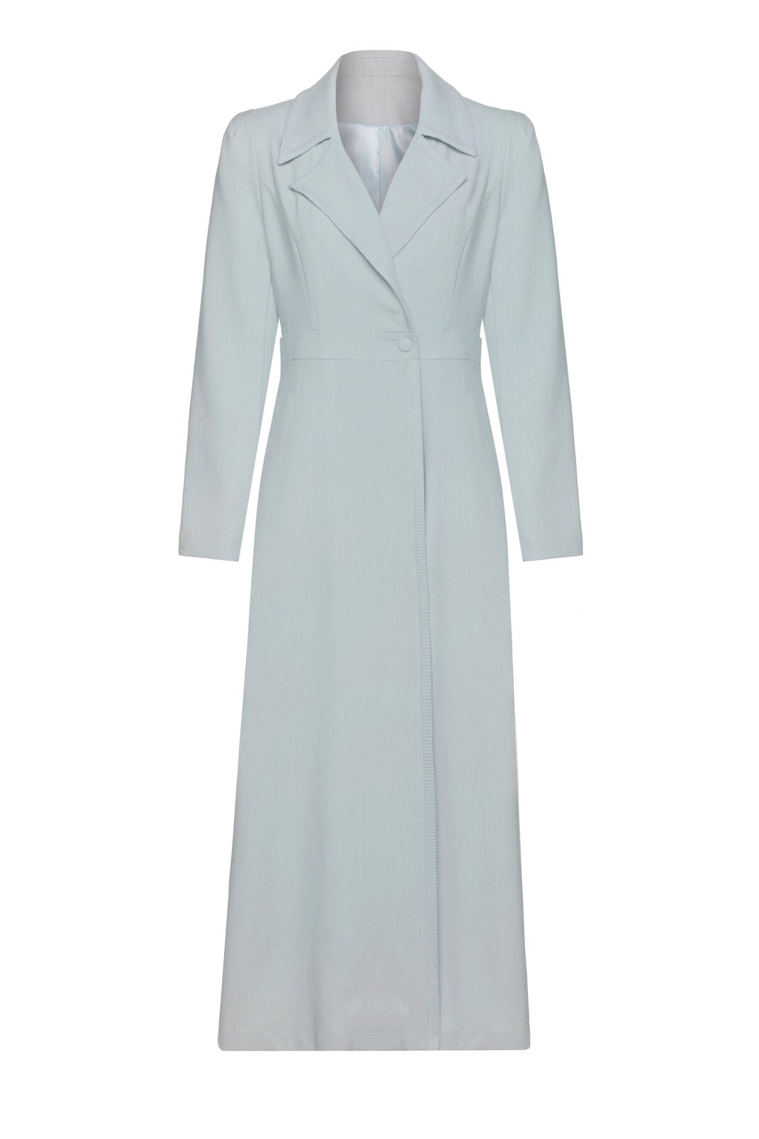 Siena - Pale Blue Dress Coat