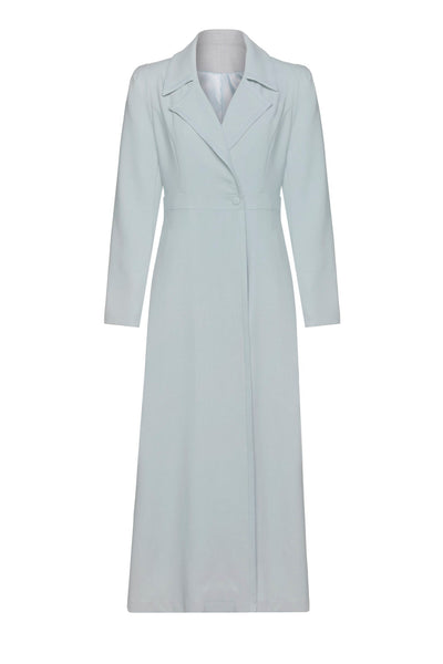 Siena - Pale Blue Dress Coat