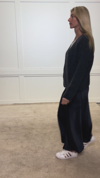 Ink Navy Alpaca Cardigan - 50% OFF