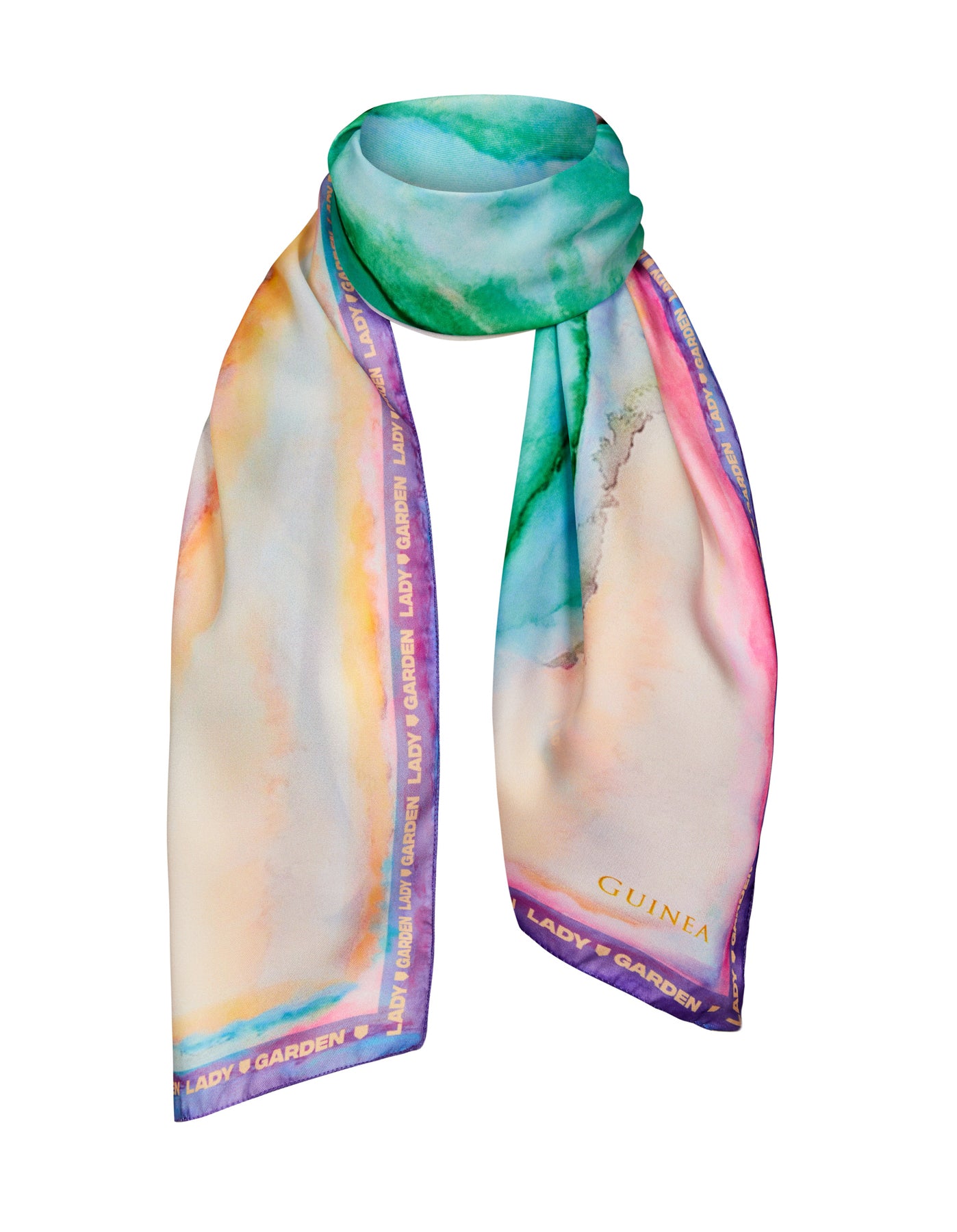 The Lady Garden Scarf - Pale Pastel